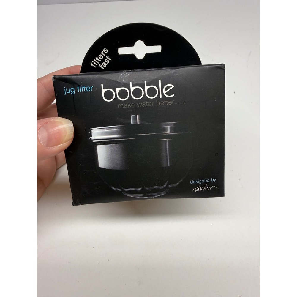 Bobble Replacement Water Filter Black Carbon Filter for Water Bottles 1 Count